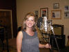 Stacy Hostler recording vocals for her debut CD 'Up Close' (April '10)